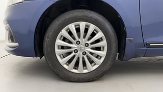 Used 2021 Maruti Suzuki Ciaz Delta Petrol Petrol Manual tyres LEFT FRONT TYRE RIM VIEW
