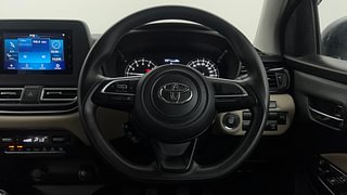 Used 2022 Toyota Glanza G Petrol Manual interior STEERING VIEW