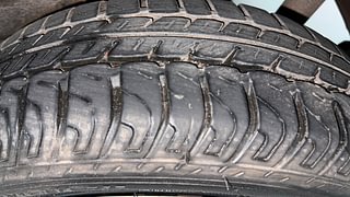 Used 2017 Maruti Suzuki Wagon R 1.0 [2010-2019] VXi Petrol Manual tyres LEFT REAR TYRE TREAD VIEW