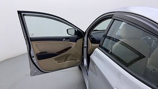 Used 2014 Hyundai Verna [2011-2015] Fluidic 1.6 CRDi SX AT Diesel Automatic interior LEFT FRONT DOOR OPEN VIEW