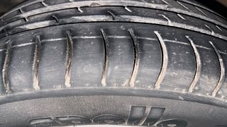 Used 2013 Hyundai Eon [2011-2018] Magna + Petrol Manual tyres LEFT FRONT TYRE TREAD VIEW