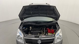 Used 2015 Maruti Suzuki Wagon R 1.0 [2010-2019] VXi Petrol Manual engine ENGINE & BONNET OPEN FRONT VIEW