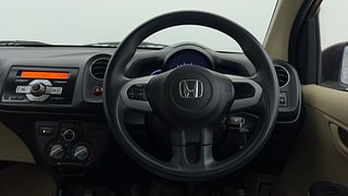Used 2015 Honda Amaze [2013-2016] 1.2 S i-VTEC Petrol Manual interior STEERING VIEW