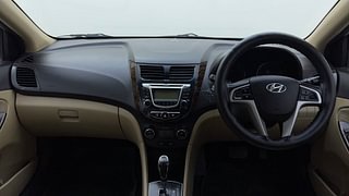 Used 2014 Hyundai Verna [2011-2015] Fluidic 1.6 CRDi SX AT Diesel Automatic interior DASHBOARD VIEW