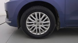 Used 2017 Maruti Suzuki Dzire [2017-2020] ZXi AMT Petrol Automatic tyres LEFT FRONT TYRE RIM VIEW