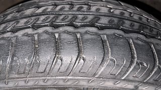 Used 2017 Maruti Suzuki Wagon R 1.0 [2010-2019] VXi Petrol Manual tyres RIGHT FRONT TYRE TREAD VIEW