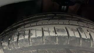 Used 2021 Volkswagen Taigun Highline 1.0 TSI AT Petrol Automatic tyres LEFT FRONT TYRE TREAD VIEW