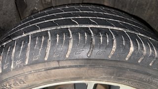 Used 2020 Mahindra XUV 300 W8 (O) Diesel Diesel Manual tyres LEFT REAR TYRE TREAD VIEW