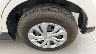 Used 2023 Maruti Suzuki Swift VXI AMT Petrol Automatic tyres LEFT REAR TYRE RIM VIEW