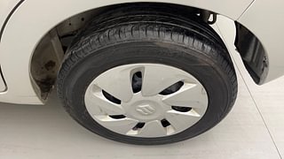 Used 2015 Maruti Suzuki Celerio ZXI AMT Petrol Automatic tyres LEFT REAR TYRE RIM VIEW