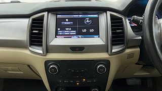 Used 2016 Ford Endeavour [2016-2020] Trend 3.2 4x4 AT Diesel Automatic interior MUSIC SYSTEM & AC CONTROL VIEW