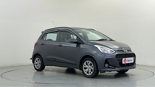 Used 2019 Hyundai Grand i10 [2017-2020] Sportz 1.2 Kappa VTVT Petrol Manual exterior RIGHT FRONT CORNER VIEW