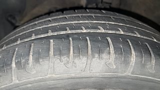 Used 2016 Hyundai Grand i10 [2013-2017] Sportz 1.2 Kappa VTVT Petrol Manual tyres LEFT FRONT TYRE TREAD VIEW