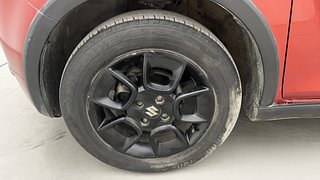 Used 2017 Maruti Suzuki Ignis [2017-2020] Zeta AMT Petrol Dual Tone Petrol Automatic tyres LEFT FRONT TYRE RIM VIEW