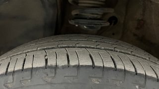 Used 2017 Maruti Suzuki Ignis [2017-2020] Zeta AMT Petrol Dual Tone Petrol Automatic tyres LEFT FRONT TYRE TREAD VIEW