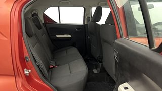 Used 2017 Maruti Suzuki Ignis [2017-2020] Zeta AMT Petrol Dual Tone Petrol Automatic interior RIGHT SIDE REAR DOOR CABIN VIEW