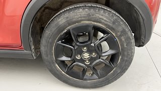 Used 2017 Maruti Suzuki Ignis [2017-2020] Zeta AMT Petrol Dual Tone Petrol Automatic tyres LEFT REAR TYRE RIM VIEW
