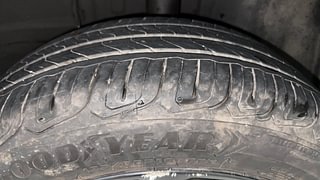 Used 2021 Tata Altroz XZ Plus 1.2 Dark Edition Petrol Manual tyres LEFT REAR TYRE TREAD VIEW
