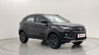 Used 2021 Tata Nexon XZ+ Dark Edition Petrol Manual exterior RIGHT FRONT CORNER VIEW