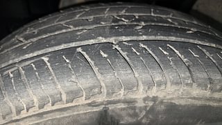 Used 2023 Nissan Magnite XV Premium Turbo Petrol Manual tyres LEFT FRONT TYRE TREAD VIEW