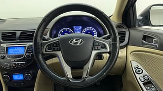 Used 2012 Hyundai Verna [2011-2015] Fluidic 1.6 CRDi SX Diesel Manual interior STEERING VIEW