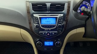 Used 2012 Hyundai Verna [2011-2015] Fluidic 1.6 CRDi SX Diesel Manual interior MUSIC SYSTEM & AC CONTROL VIEW