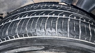 Used 2021 Hyundai New Santro 1.1 Sportz MT Petrol Manual tyres LEFT REAR TYRE TREAD VIEW