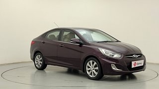 Used 2012 Hyundai Verna [2011-2015] Fluidic 1.6 CRDi SX Diesel Manual exterior RIGHT FRONT CORNER VIEW