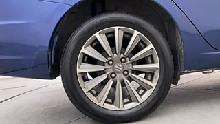 Used 2018 Maruti Suzuki Ciaz Alpha AT Petrol Petrol Automatic tyres RIGHT REAR TYRE RIM VIEW