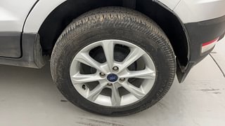 Used 2017 Ford EcoSport [2017-2021] Titanium 1.5L Ti-VCT Petrol Manual tyres LEFT REAR TYRE RIM VIEW