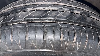 Used 2013 Nissan Sunny [2011-2014] XL Diesel Diesel Manual tyres LEFT FRONT TYRE TREAD VIEW