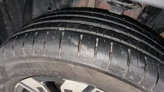 Used 2021 Renault Kiger RXZ 1.0 Turbo MT Petrol Manual tyres LEFT FRONT TYRE TREAD VIEW