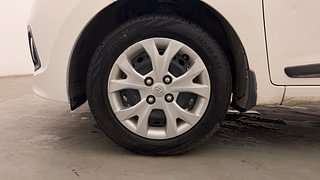 Used 2016 Hyundai Grand i10 [2013-2017] Sportz 1.2 Kappa VTVT Petrol Manual tyres LEFT FRONT TYRE RIM VIEW