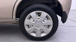 Used 2012 Maruti Suzuki Alto K10 [2010-2014] LXi Petrol Manual tyres LEFT REAR TYRE RIM VIEW