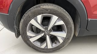 Used 2022 Volkswagen Taigun Topline 1.0 TSI AT Petrol Automatic tyres RIGHT REAR TYRE RIM VIEW