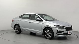 Used 2022 Skoda Slavia Style 1.0L TSI AT Petrol Automatic exterior RIGHT FRONT CORNER VIEW