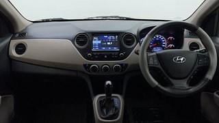 Used 2017 Hyundai Grand i10 [2017-2020] Sportz (O) AT 1.2 Kappa VTVT Petrol Automatic interior DASHBOARD VIEW