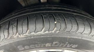 Used 2022 Skoda Slavia Style 1.0L TSI AT Petrol Automatic tyres RIGHT FRONT TYRE TREAD VIEW