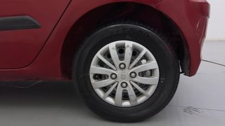 Used 2013 Hyundai i10 [2010-2016] Magna 1.2 Petrol Petrol Manual tyres LEFT REAR TYRE RIM VIEW