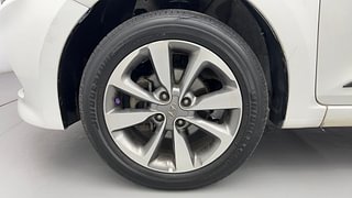 Used 2015 Hyundai Elite i20 [2014-2018] Asta 1.4 CRDI Diesel Manual tyres LEFT FRONT TYRE RIM VIEW