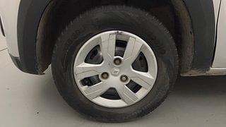 Used 2016 Renault Kwid [2015-2019] RXT Petrol Manual tyres LEFT FRONT TYRE RIM VIEW