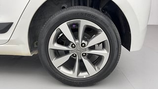 Used 2015 Hyundai Elite i20 [2014-2018] Asta 1.4 CRDI Diesel Manual tyres LEFT REAR TYRE RIM VIEW