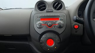 Used 2012 Nissan Micra [2010-2013] XV Petrol Petrol Manual interior MUSIC SYSTEM & AC CONTROL VIEW