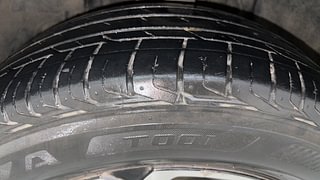 Used 2022 Tata Nexon XZ Plus Diesel Diesel Manual tyres LEFT FRONT TYRE TREAD VIEW