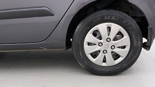 Used 2011 Hyundai i10 [2010-2016] Magna 1.2 Petrol Petrol Manual tyres LEFT REAR TYRE RIM VIEW