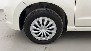 Used 2011 Maruti Suzuki A-Star [2008-2012] Vxi (ABS) AT Petrol Automatic tyres LEFT FRONT TYRE RIM VIEW