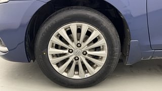 Used 2021 Maruti Suzuki Ciaz Delta Petrol Petrol Manual tyres LEFT FRONT TYRE RIM VIEW