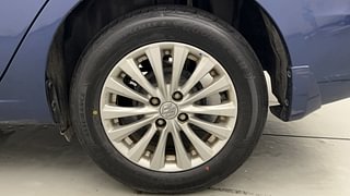 Used 2021 Maruti Suzuki Ciaz Delta Petrol Petrol Manual tyres LEFT REAR TYRE RIM VIEW