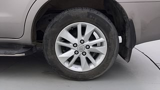 Used 2020 Toyota Innova Crysta [2016-2020] 2.4 GX AT 7 STR Diesel Automatic tyres LEFT REAR TYRE RIM VIEW