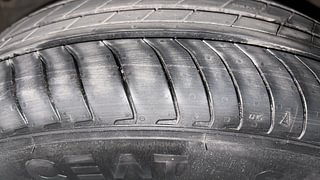 Used 2015 Honda City [2014-2017] VX CVT Petrol Automatic tyres LEFT FRONT TYRE TREAD VIEW